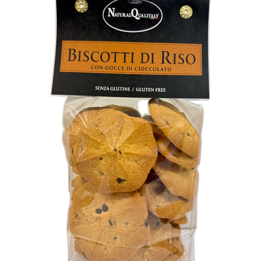 Biscotti di Riso con gocce di Cioccolato