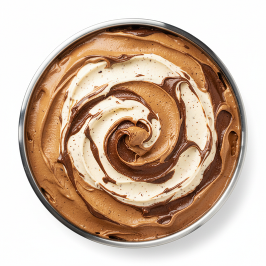Variegato Gianduia con Vaniglia Bourbon